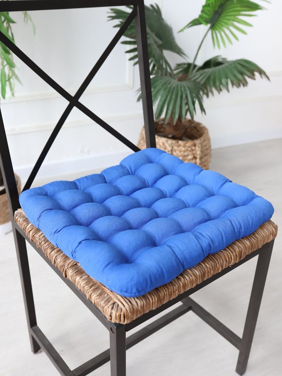 снимок Био-подушка на стул синяя от магазина BIO-TEXTILES ОПТ
