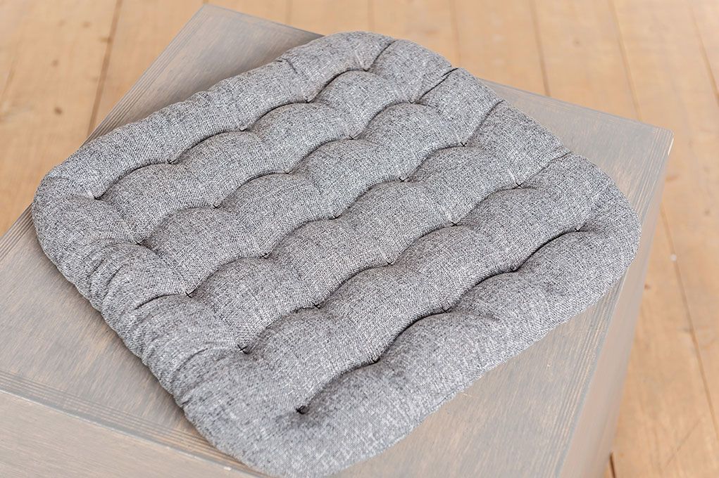 снимок Подушка для йоги БИО серый от магазина BIO-TEXTILES ОПТ