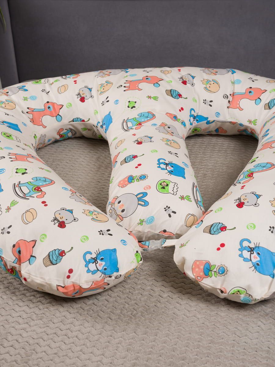 снимок Подушка для двойняшек "ИГРУШКИ" от магазина BIO-TEXTILES ОПТ