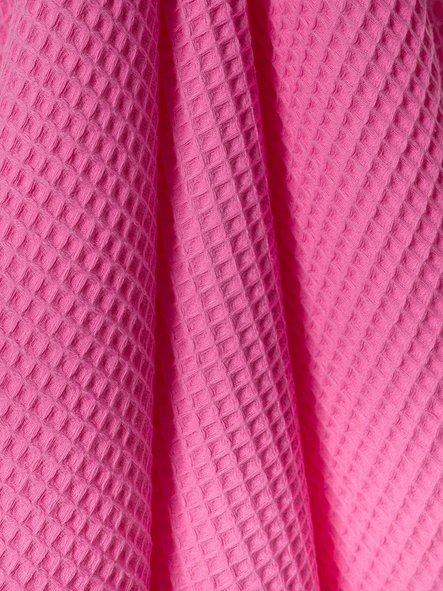 снимок Полотенце вафельное розовое от магазина BIO-TEXTILES ОПТ