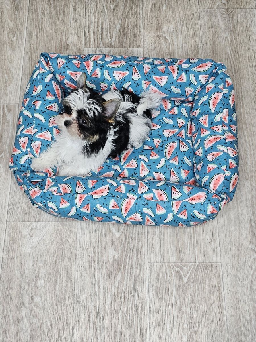 снимок Лежак для кошек и собак "арбузы" от магазина BIO-TEXTILES ОПТ