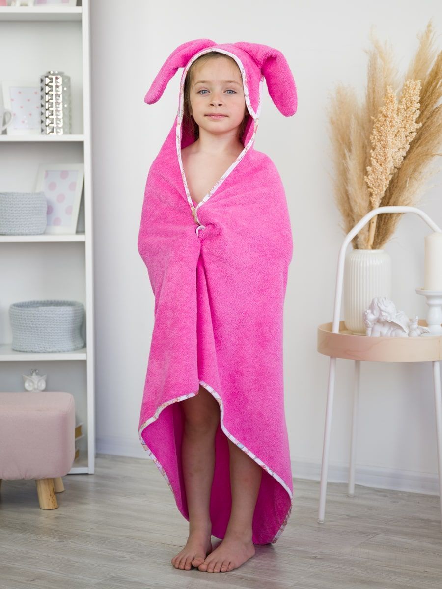 снимок Уголок детский "ЛАПУШКА" 95*95 см. розовый, окантовка бязь от магазина BIO-TEXTILES ОПТ